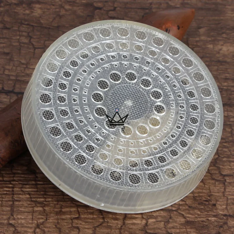 Humidificateur à Cristaux CALINGA ROUND — Gel Polymère, Plaque Aimantée | Cave Cigare