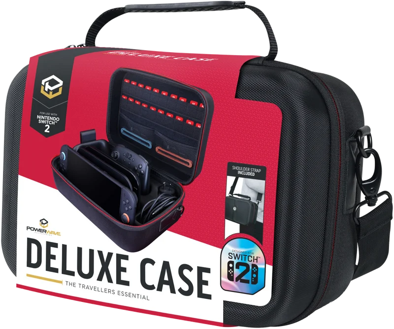 Powerwave Nintendo Switch 2 Deluxe Storage Carry Case