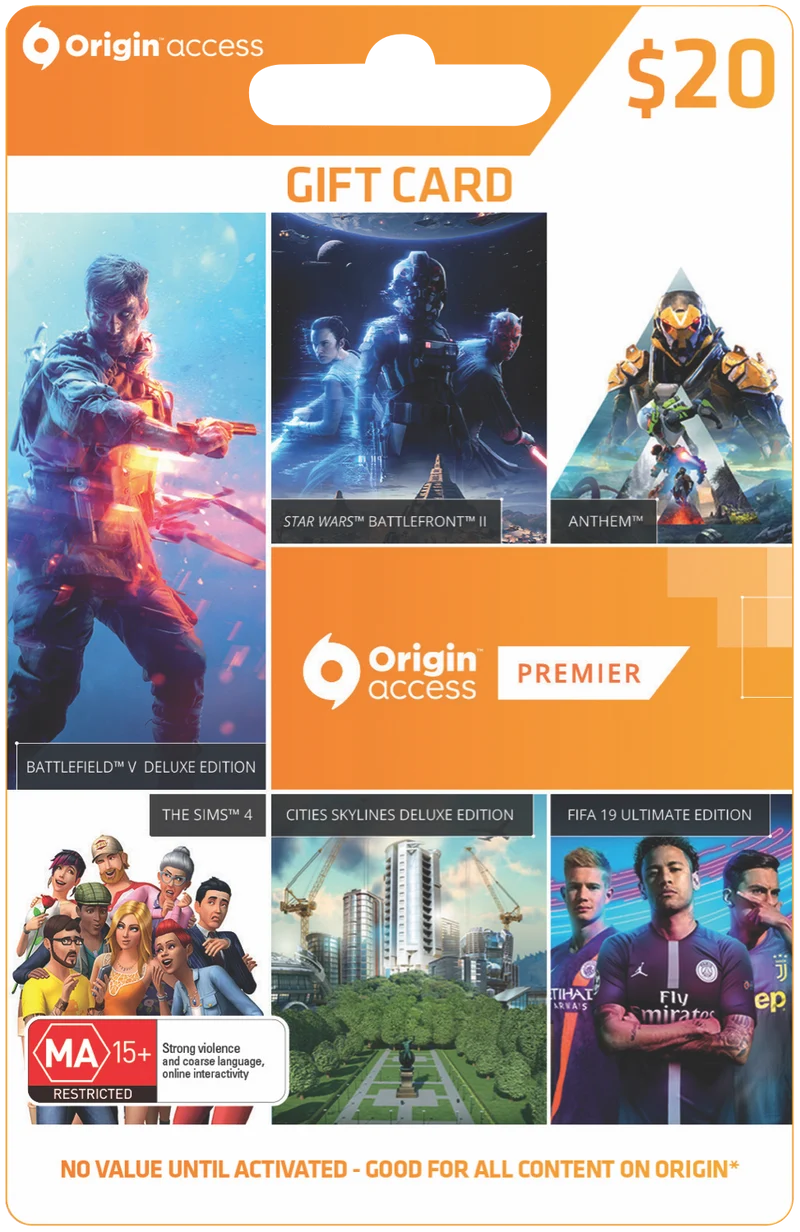 Origin EA Origin Access Premier $20 ESD
