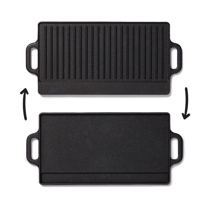 The Rock- Cast Iron Grill & Griddle