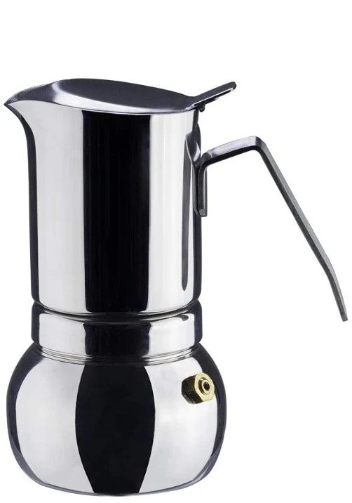 Vev Vigano 2 Cups INOX VESPRESS Stove Top Espresso Maker