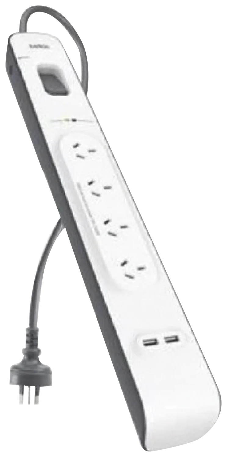 Belkin SurgePro 4-Outlet Surge Protector with Dual USB-A