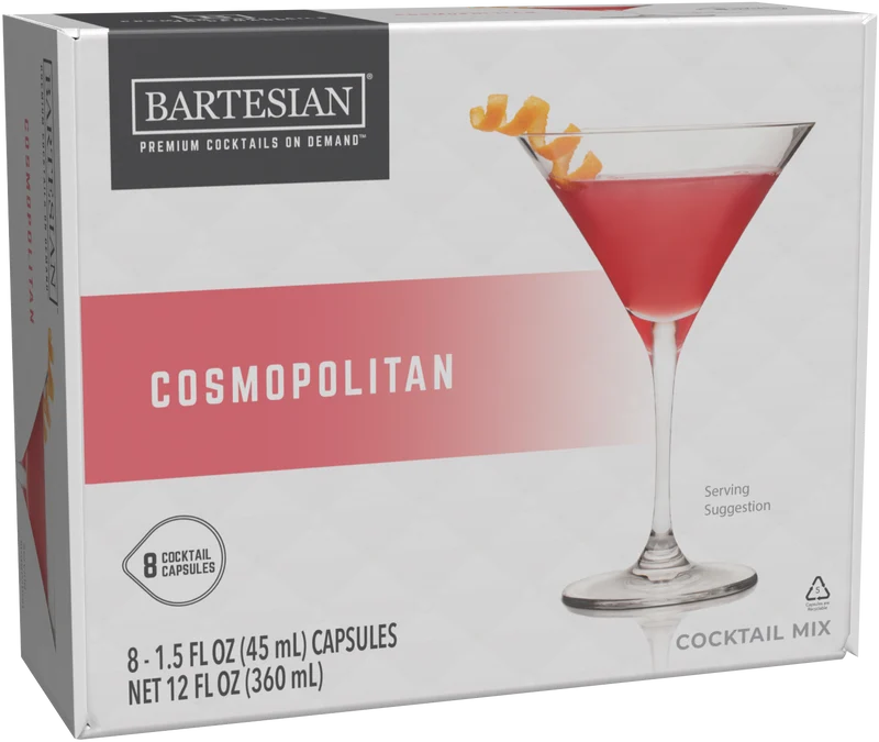 Bartesian 8 Pack Cosmopolitan Capsules