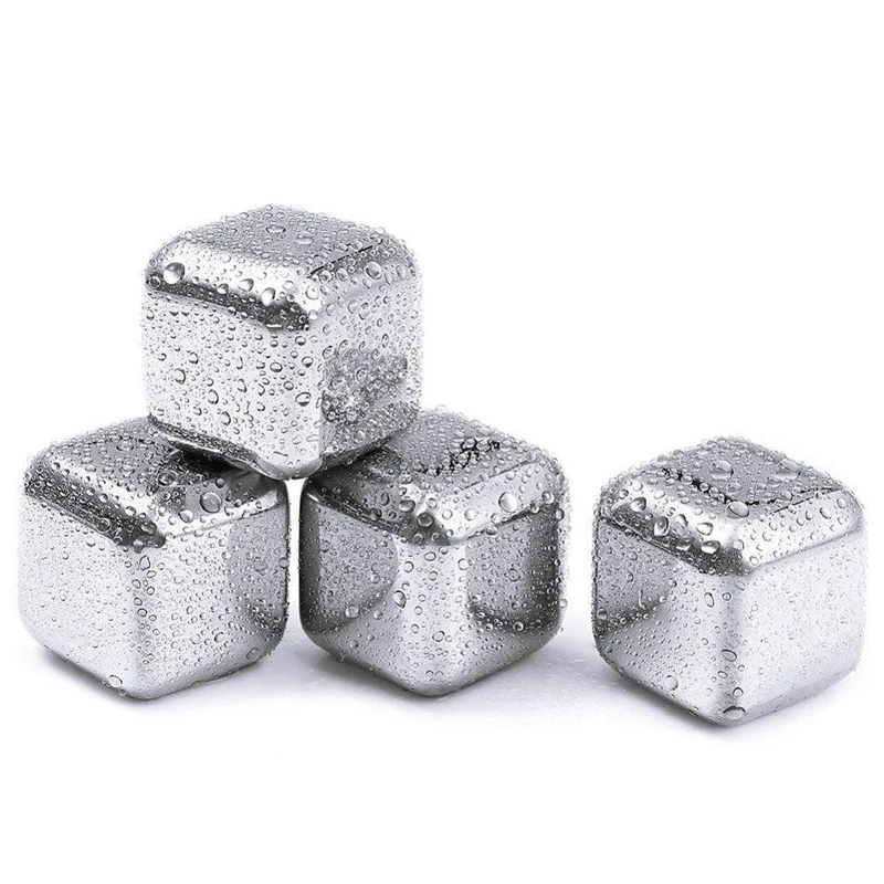 Lot de Cubes de Refroidissement Réutilisables Alternative aux Glaçons