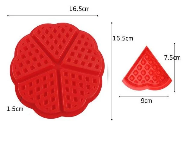 Moule à Gaufres en Silicone