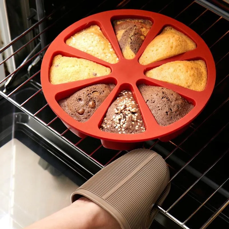 Moule à gâteau en silicone 8 portions