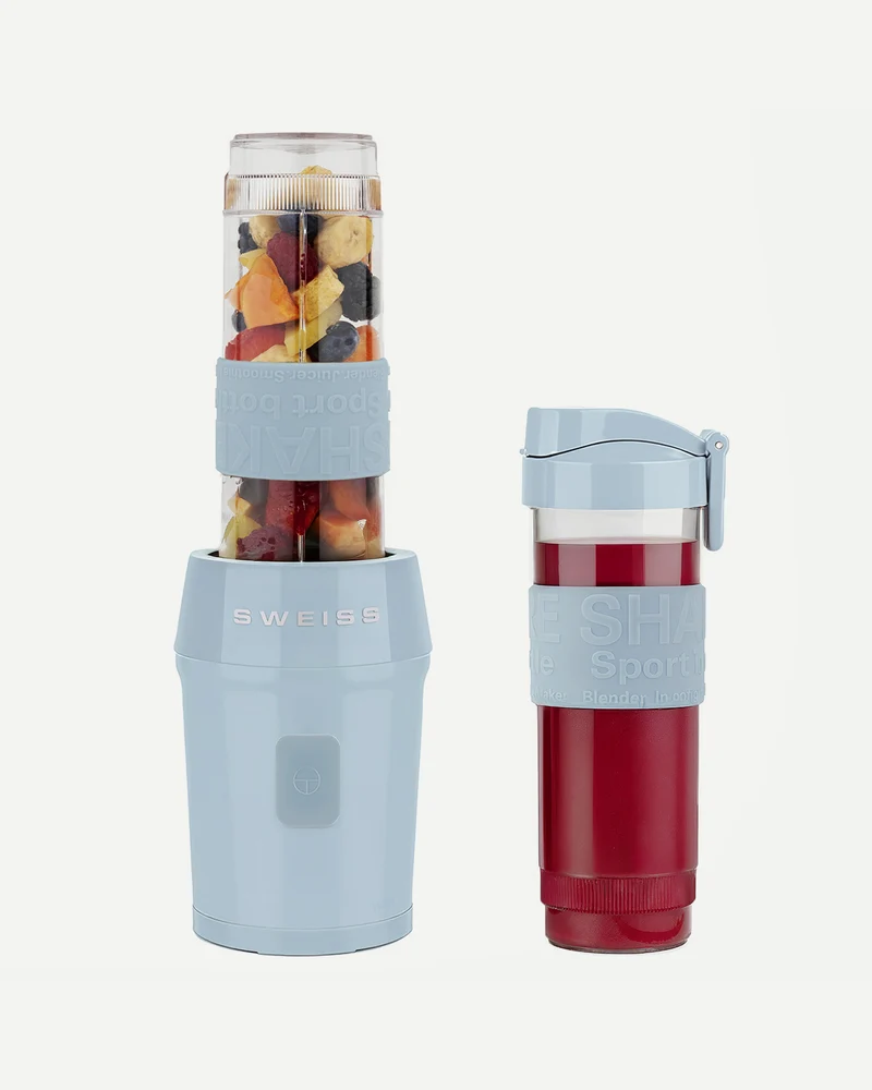Mini Blender Portable Bleu MOOV6 – SWEISS