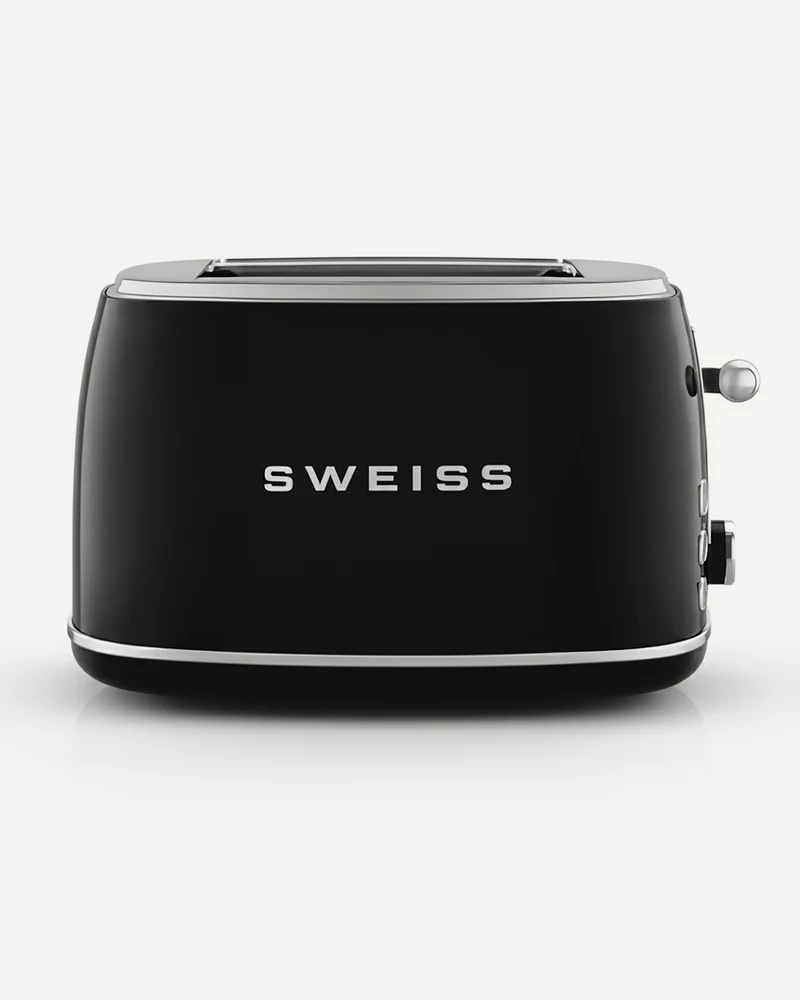Grille-Pain Vintage Noir 2 Tranches GRS9 – SWEISS