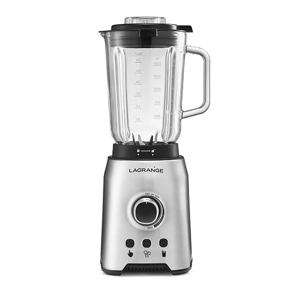 Blender inox avec bol en verre 2L 1200 W Lagrange