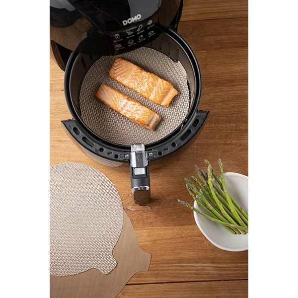 Set de feuilles de cuisson rondes pour friteuses à air chaud NoStik