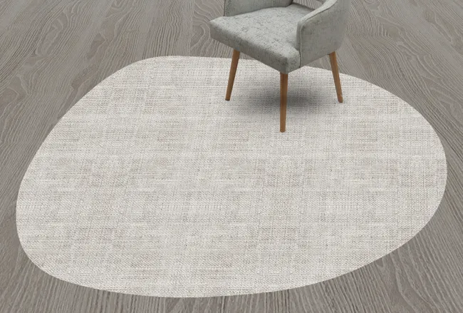 Tapis vinyle - Texture raphia