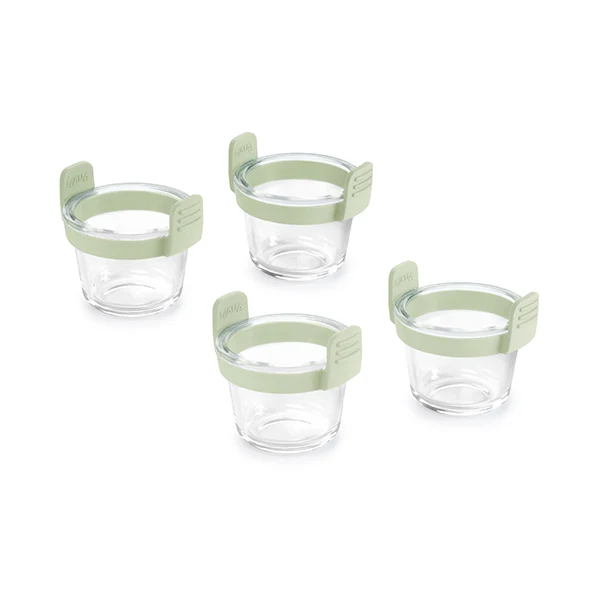 Set de 4 mini-tasses en verre pour friteuse à air chaud Lékué