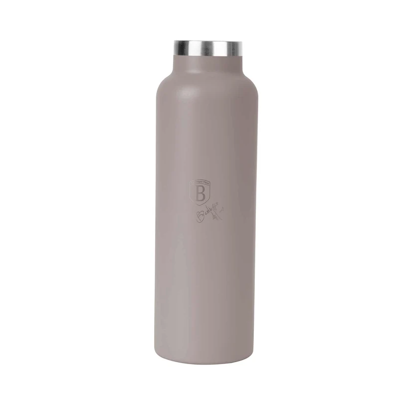 Termo Con Tapa De Bambú De 0,6 L