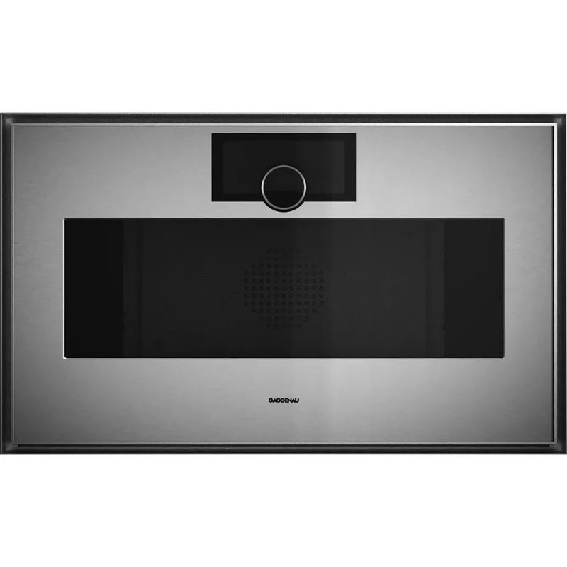 Gaggenau Four à micro-ondes combiné encastrable de 30 pouces, 1,6 pi. cu. – Charnière gauche GM481720