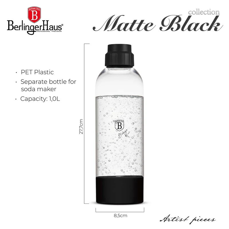 Botella Para Hacer Refrescos De 1,0 L