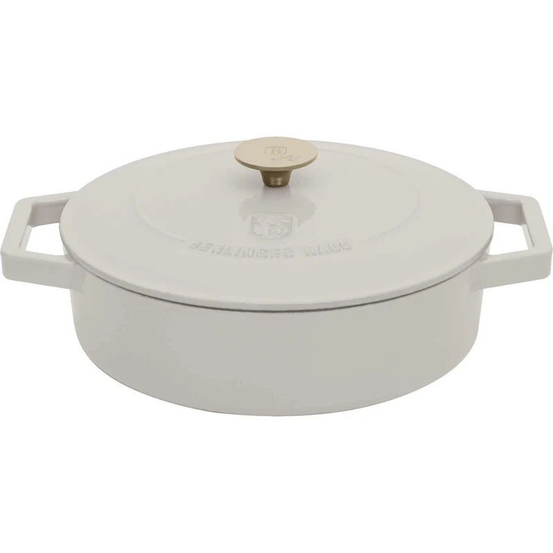 Olla Poco Profunda De Hierro Fundido De 26 Cm