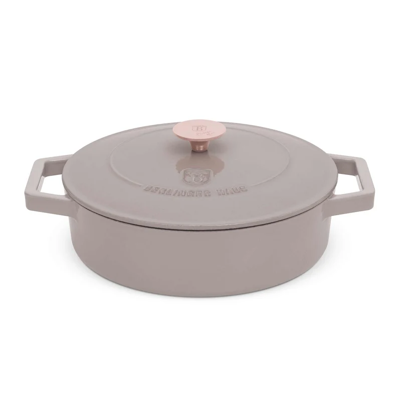 Olla Poco Profunda De Hierro Fundido De 26 Cm
