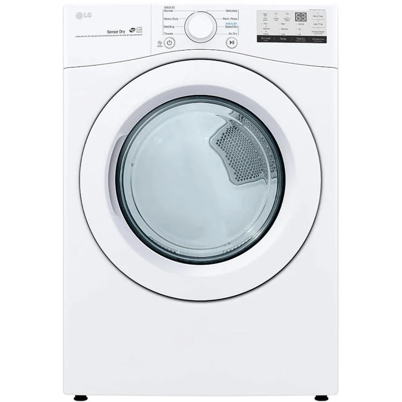 Germain Larivière Sécheuse électrique de 7,4 pi.cu. avec SmartDiagnosis™ LG DLE3400W- Vente finale - Modèle de plancher - Vendu tel quel