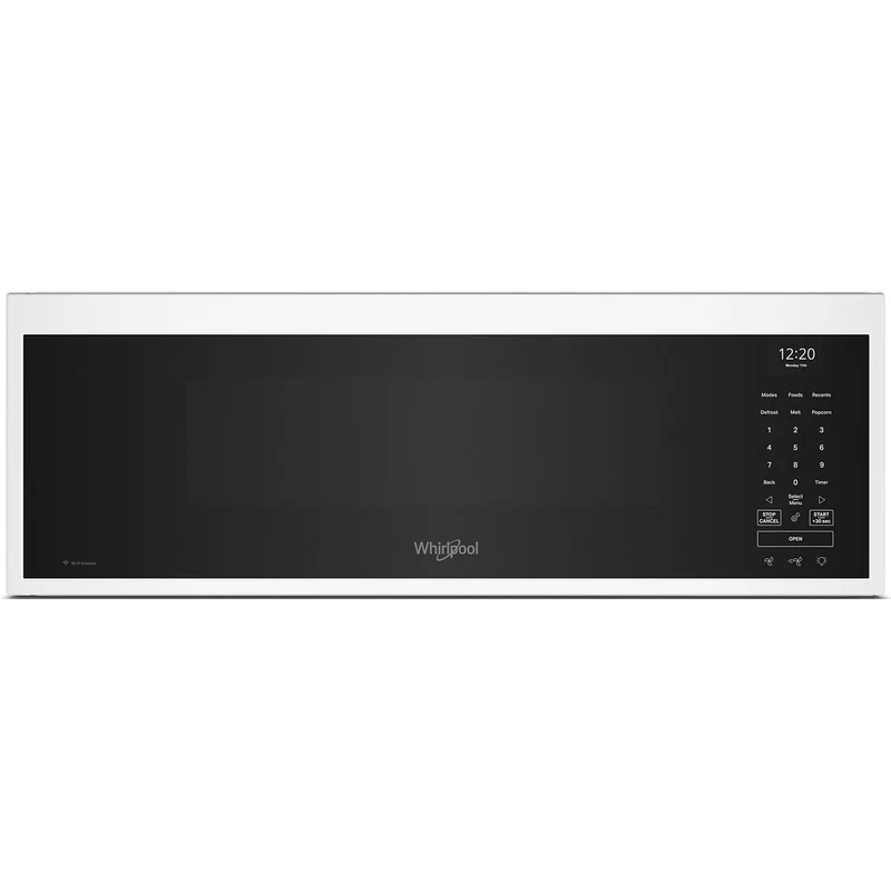 Whirlpool Four à micro-ondes à hotte intégrée de 30 pouces, 1,1 pi. cu. YWMML5530RW