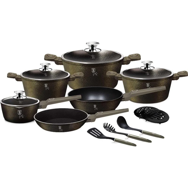 Set De Utensilios De Cocina De 15 Piezas