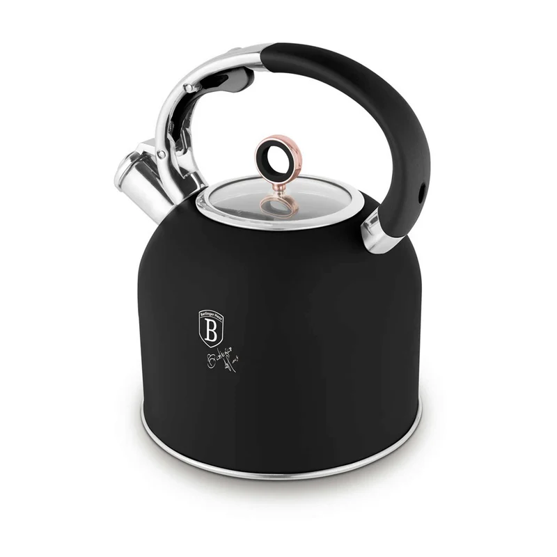 Hervidor Con Tapa De Cristal De 3,0 L, Apto Para Inducción.