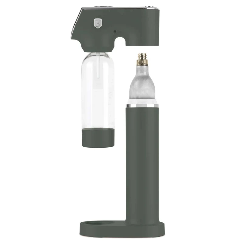 Máquina Para Hacer Refrescos Con 2 Botellas Y Barómetro, Compatible Con Cilindros De Co2 De Tamaño Universal.