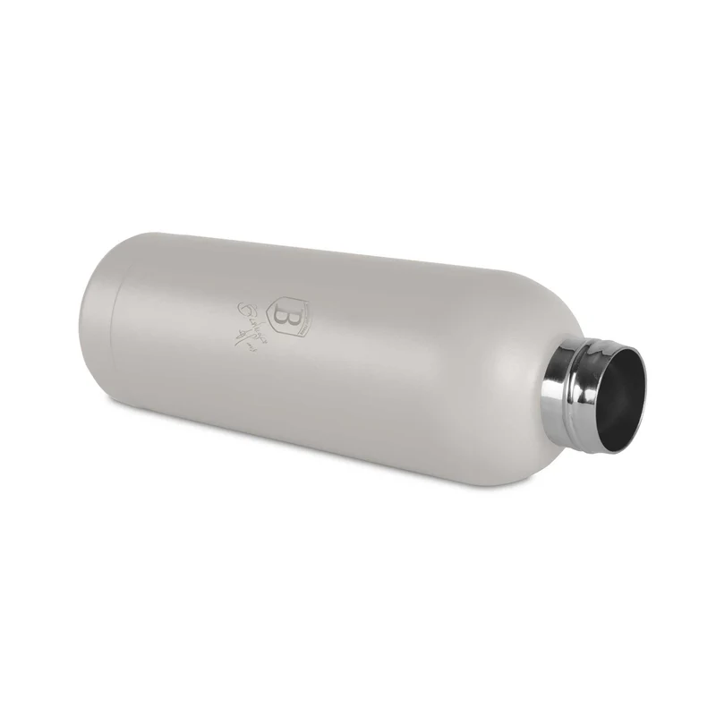 Termo Con Tapa De Bambú De 0,5 L