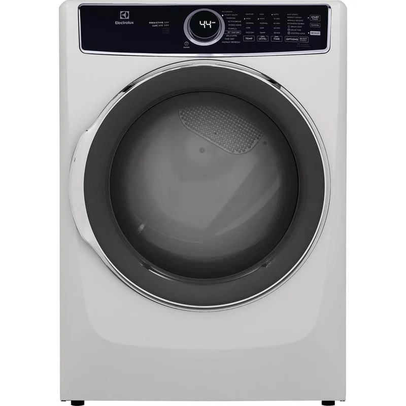 Germain Larivière Sécheuse électrique de 8.0 pi.cu. avec 10 programmes de séchage Electrolux ELFE753CAW- Vente finale - Boite ouverte - Vendu tel quel
