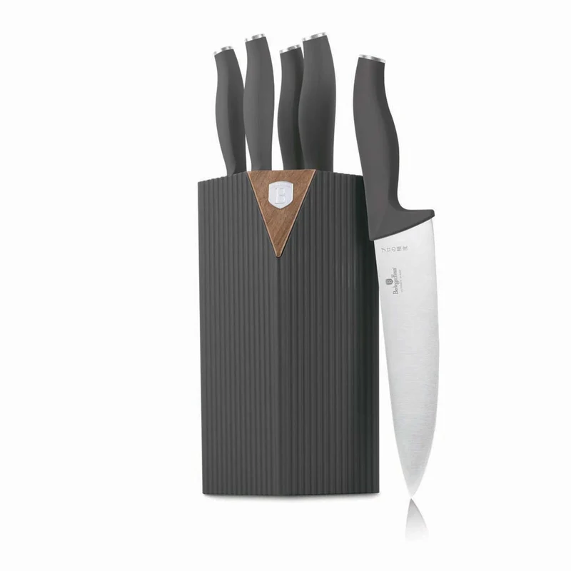 Set De 6 Cuchillos Con Soporte
