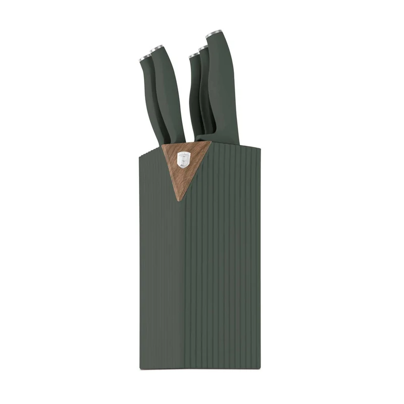 Set De 6 Cuchillos Con Soporte