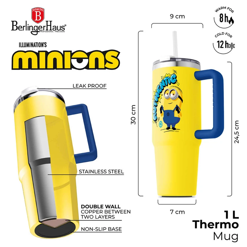 Taza Térmica De 1 Litro