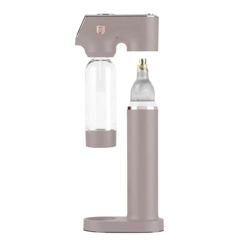Máquina Para Hacer Refrescos Con 2 Botellas Y Barómetro, Compatible Con Cilindros De Co2 De Tamaño Universal.