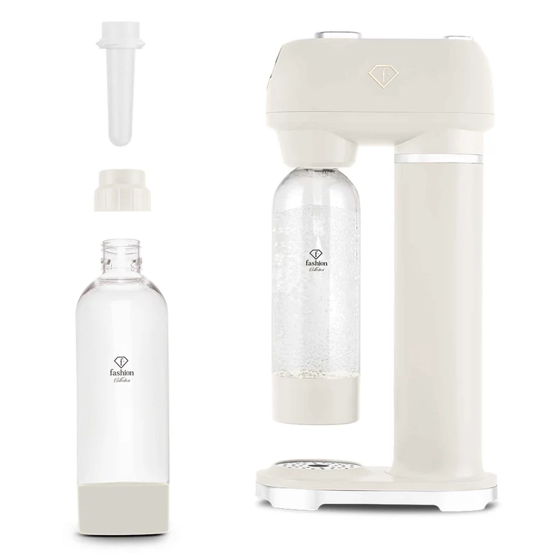 Máquina Para Hacer Refrescos Con 2 Botellas Y Barómetro, Compatible Con Cilindros De Co2 De Tamaño Universal.