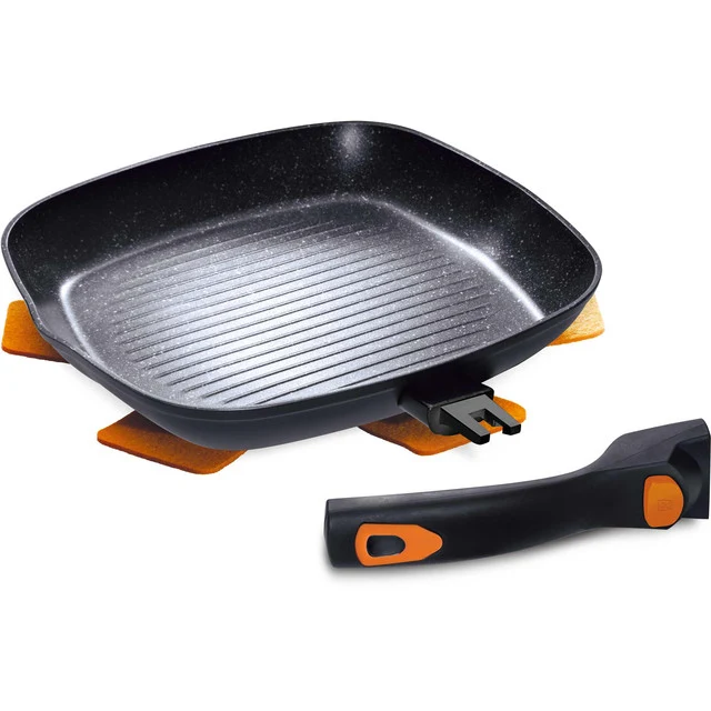 Sartén Grill De 28 Cm Con Mango Desmontable