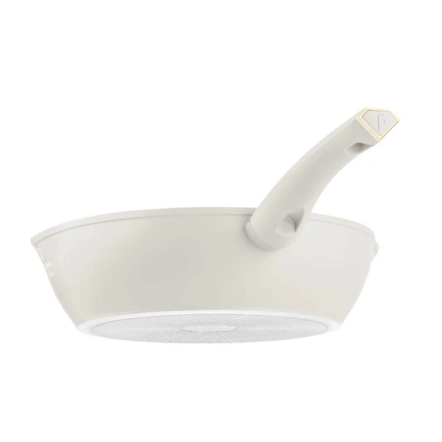Sartén Honda De 2 Bocas Y 28 Cm De Diámetro.