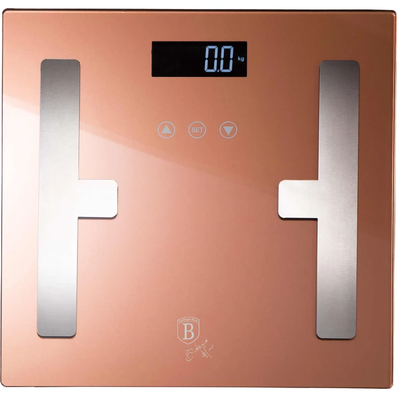 Báscula Digital De Vidrio Para Baño Con Capacidad Para Medir La Grasa Corporal: 180 Kg.