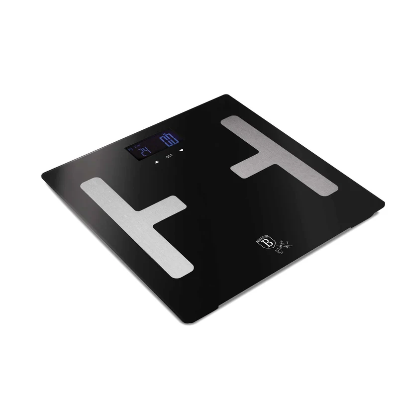 Báscula Digital De Vidrio Para Baño Con Capacidad Para Medir La Grasa Corporal: 180 Kg.