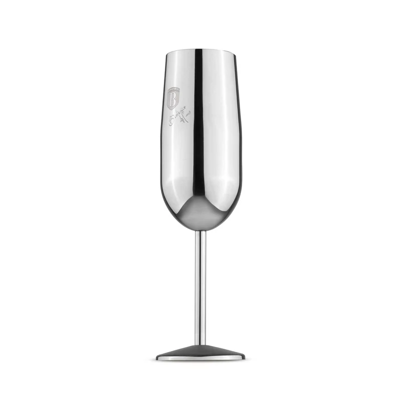Set De 2 Copas De Champán De Metal