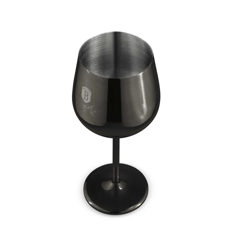 Set De 2 Copas De Vino De Metal