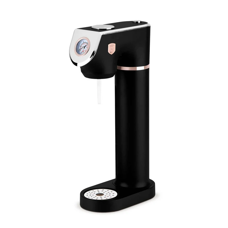 Máquina Para Hacer Refrescos Con 2 Botellas Y Barómetro, Compatible Con Cilindros De Co2 De Tamaño Universal.