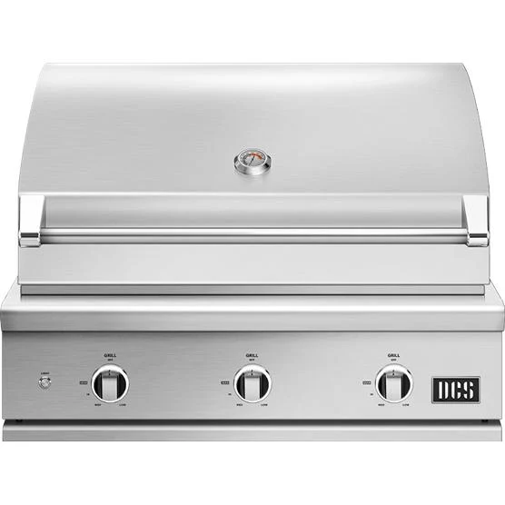 DCS Barbecue Série 9 intégré de 36 pouces - Charbon/Gaz naturel BE1-36C-N