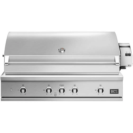 DCS Série 9 Gril à gaz encastrable de 48 pouces avec brûleur de cuisson infrarouge