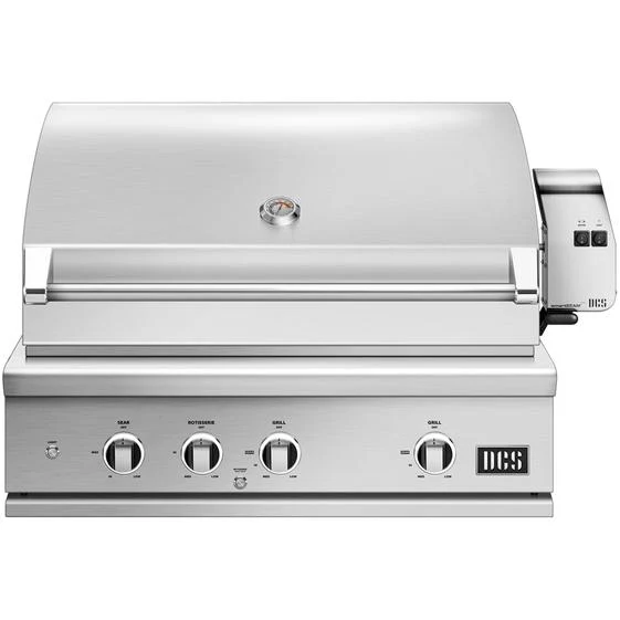 DCS Série 9 Gril à gaz encastrable de 36 pouces avec brûleur de cuisson infrarouge gaz