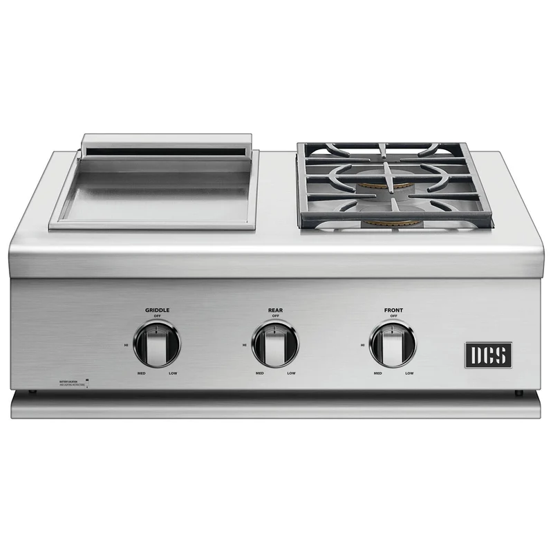 DCS Gril/plaque chauffante au gaz série 7 BFGC-30BGD-N