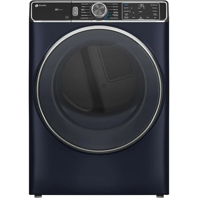 GE Profile Sécheuse électrique à chargement frontal de 7,8 pi. cu. avec cycle vapeur et désinfection PFD87ESMVRS