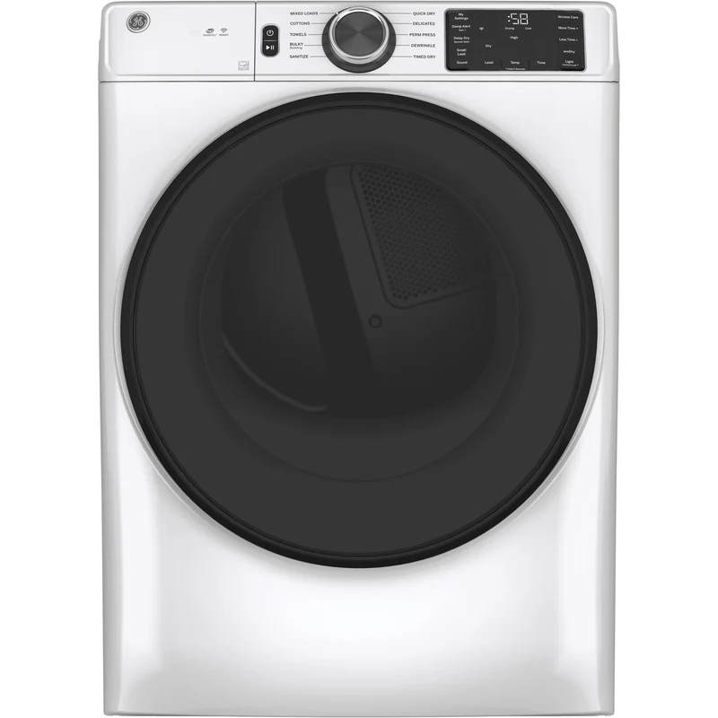 Germain Larivière Sécheuse électrique de 7,8 pi cu avec WiFi intégéré GE GFD55ESMNWW - Boite ouverte- Vente finale - Vendu tel quel
