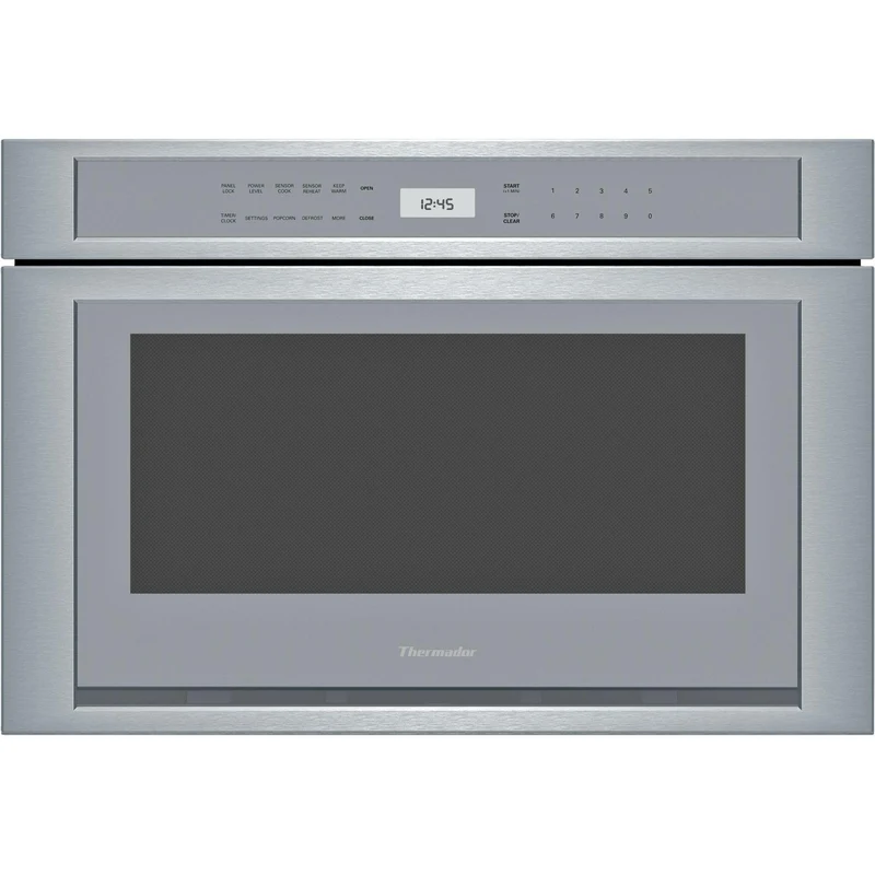 Thermador Four à micro-ondes tiroir encastrable de 24 po, 1,2 pi cu avec 10 modes de cuisson MD24WS
