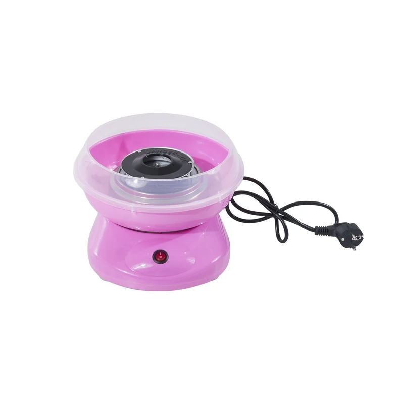 Machine à barbe à papa Easycomfort en PP, acier inoxydable et aluminium, 450 W, 27 x 26 x 18 cm, rose