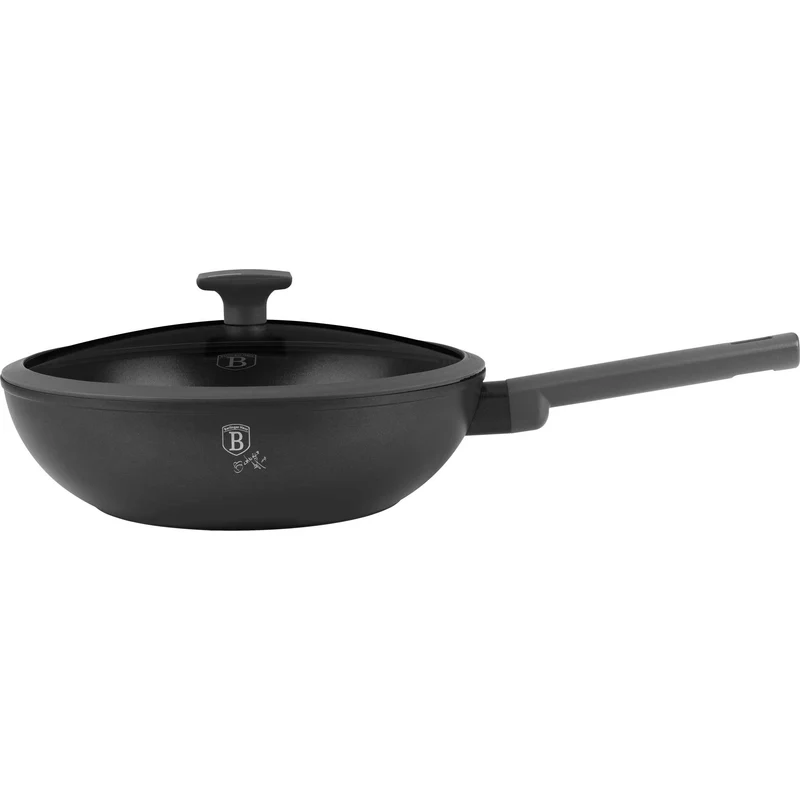 Wok Con Tapa De 28 Cm