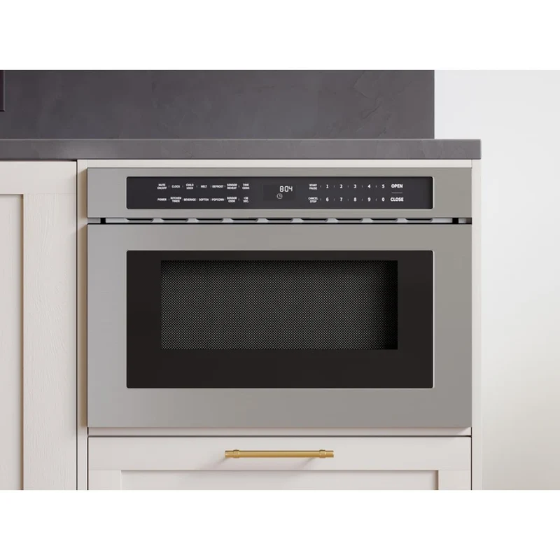 Zephyr Tiroir de Fours à micro-ondes de 30 po, 1.2 pi cu MWD3001AS